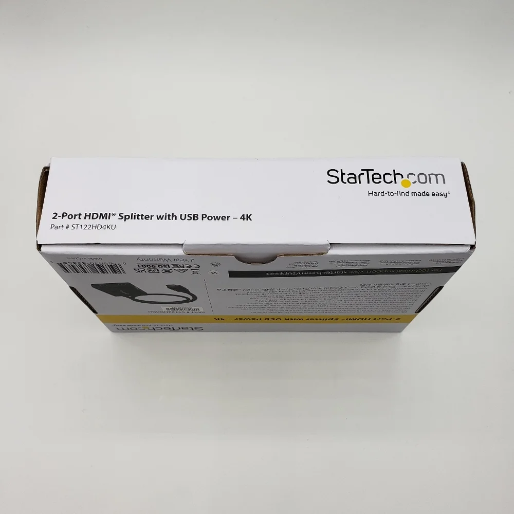 StarTech HDMI Splitter 1 In 2 Out
